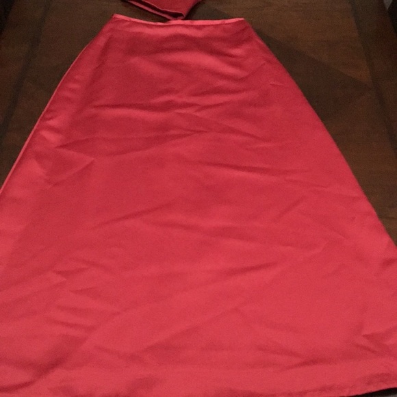 MichaelAngelo 2 piece apple red evening dress - Picture 4 of 8